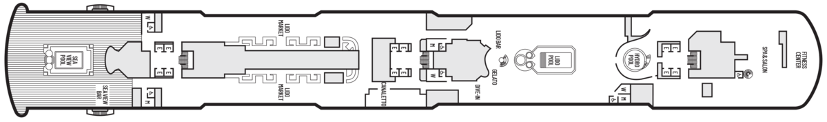 Deck 9 - Lido Deck
